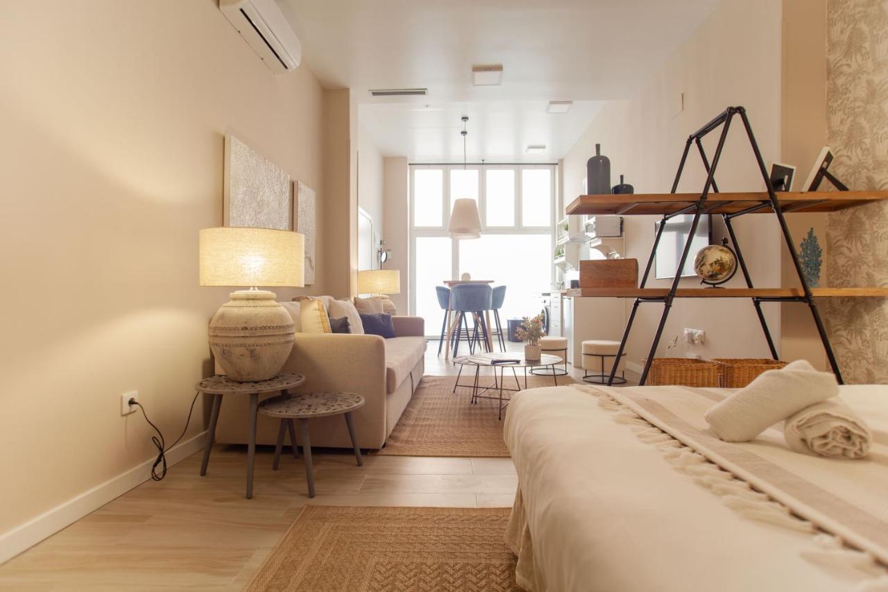 Studio Patacona Beach Apartments Mid-Term Valensiya Dış mekan fotoğraf